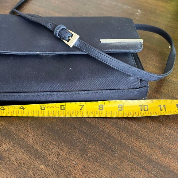 Rosetti Vintage Dark Navy Satin Shoulder Bag - Picture 7 of 10